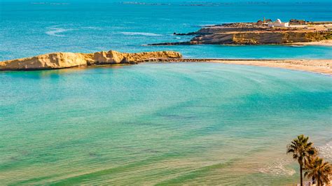 Turquoise Sea, Tunisia [1920x1080] : r/wallpaper