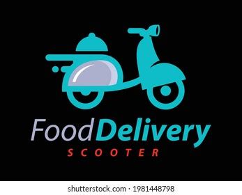 Food Delivery Bike Logo Design Stock Vector (Royalty Free) 1981448798 ...