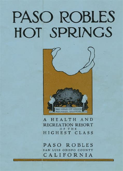 History of hot springs in Paso Robles - Paso Robles Daily News