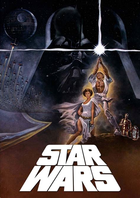 Star Wars (1977) Wall Art 70'S Movies – Poster | Canvas Wall Art Print ...