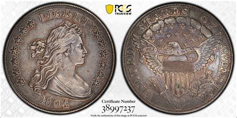 1804 Draped Bust Dollar Snags $1.44 Million At Coin Auction