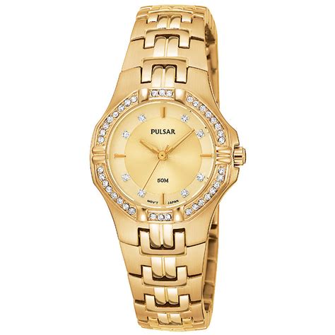 Pulsar Ladies' Gold Tone Dress Watch - Jewelry - Watches - Women's Watches