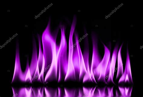 Purple fire flames on a black Stock Photo by ©Baranov_Evgenii 57313669