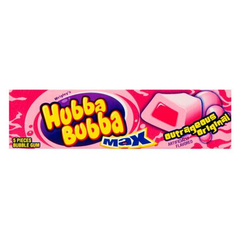 144 PACKS : Hubba Bubba Max Outrgaeous Original - Walmart.com - Walmart.com