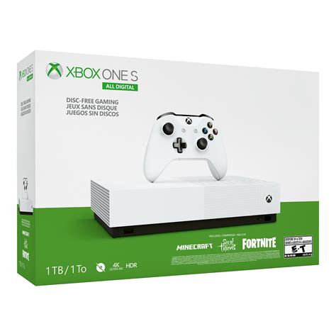 Microsoft Xbox One S All Digital Edition V2 Console (Disc-free Gaming ...