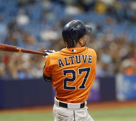 Jose Altuve, astros, baseball, houston, mlb, esports, HD wallpaper | Peakpx