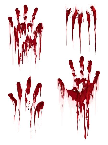 824 Bloody Handprint Human Isolated Royalty-Free Images, Stock Photos ...