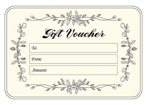 Christmas Gift Voucher Templates, Christmas Wish List Template ...