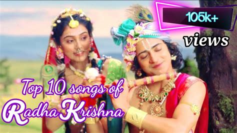 TOP 10 Beautiful songs of Radha Krishna serial 😊😊😍 Aditi Yuvika 🌷🌷 ...