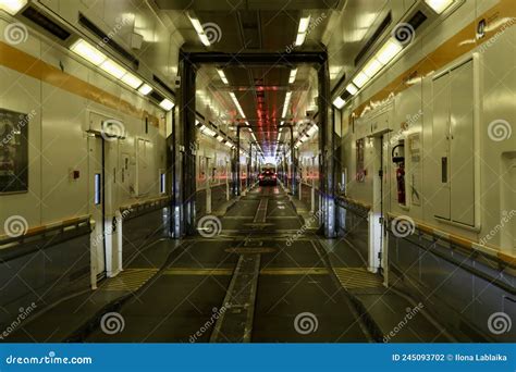 Inside Eurotunnel Carriages Editorial Photography - Image of underwater ...