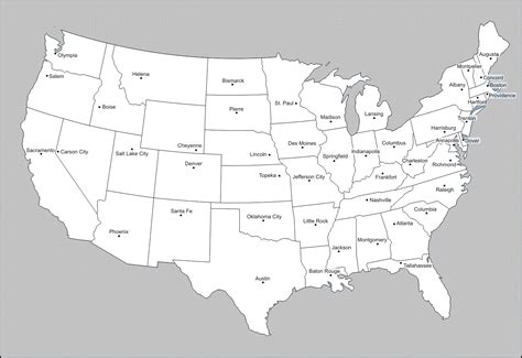 Blank US Map | United States Blank Map | United States Maps