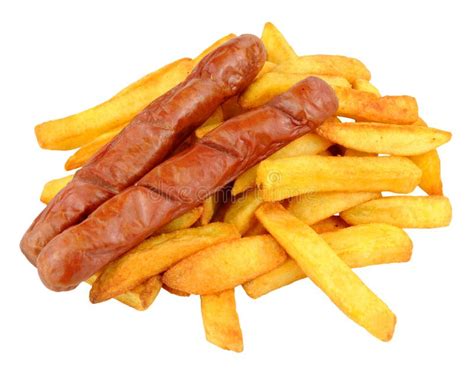 Sausage And Chips Clipart Images