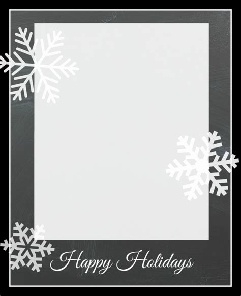 Free Printable Christmas Cards Templates