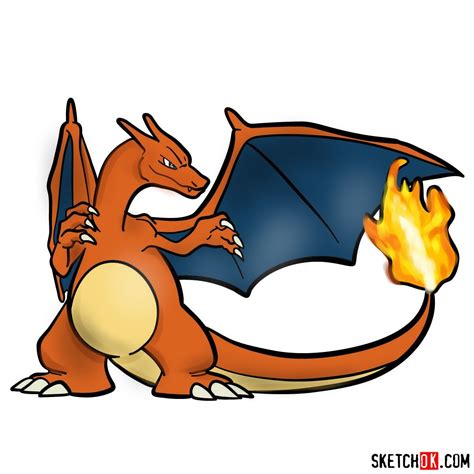 Cute Charizard Drawing