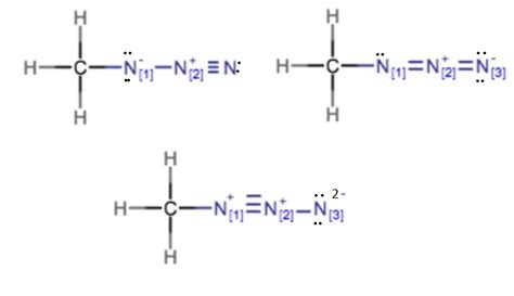 Methyl Azide Lewis Structure