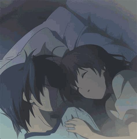 Anime Couples GIF - Anime Couples Bed - Gif's ontdekken en delen