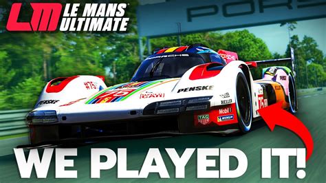 FIRST GAMEPLAY! This is LE MANS ULTIMATE! - YouTube