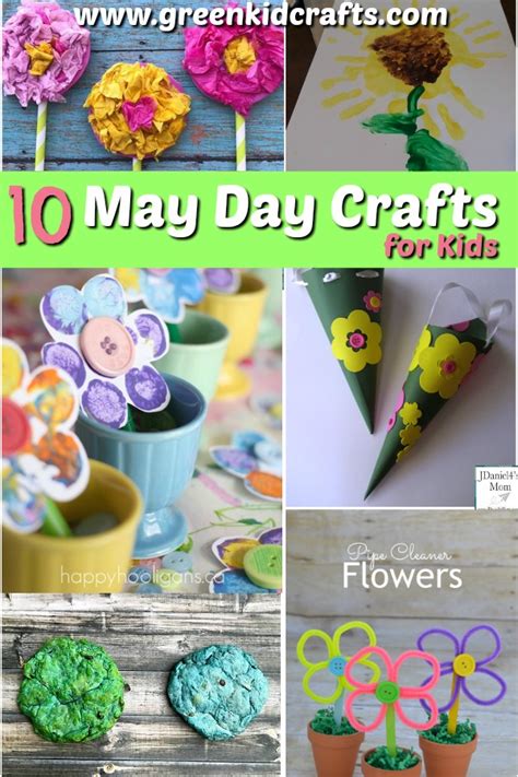 10 Fun May Day Crafts for Kids to make this Spring - Monthly Science ...