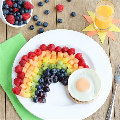 Fruit Rainbow with a Pot of Gold (Fun Breakfast Idea for Kids!) - Two ...