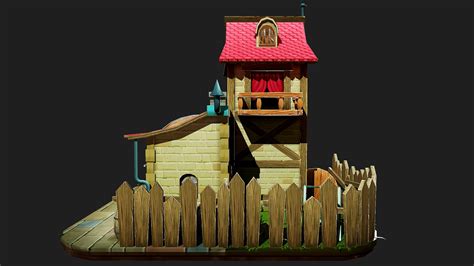 Mini House - Free 3D Models - UnitySTR