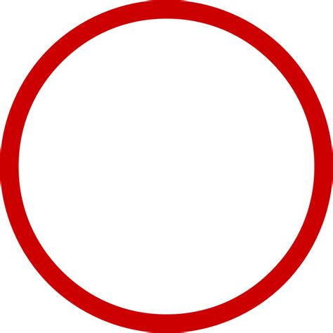 round red frame circle - Openclipart