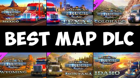 BEST Map DLC to Buy for ATS | Comparison of All Map DLCs (Texas ...