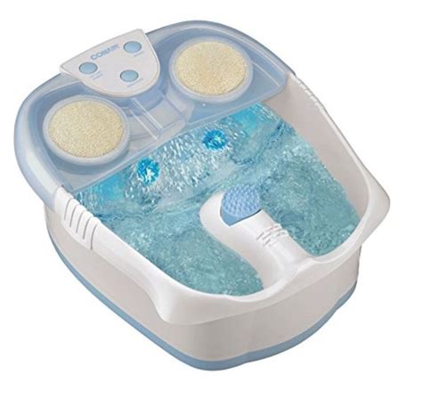 Foot Spa Machine Lights Waterfall Bubbles Heat Relax Soothing Massage ...