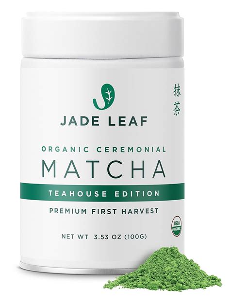 Amazon.com: Jade Leaf Matcha Organic Ceremonial Grade Matcha Green Tea ...