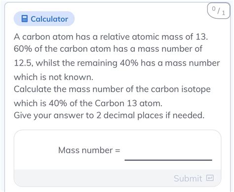 [High school: isotope calculations] : r/chemistryhomework