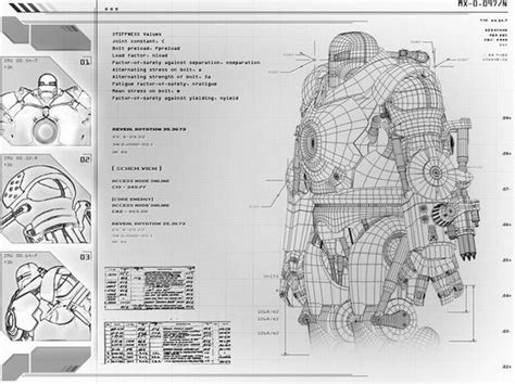 ironmanactionfigure: Iron man Suit Blueprints