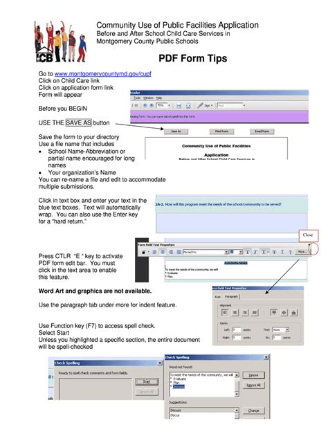 Fillable Online montgomerycountymd PDF Form Tips - Montgomery County ...