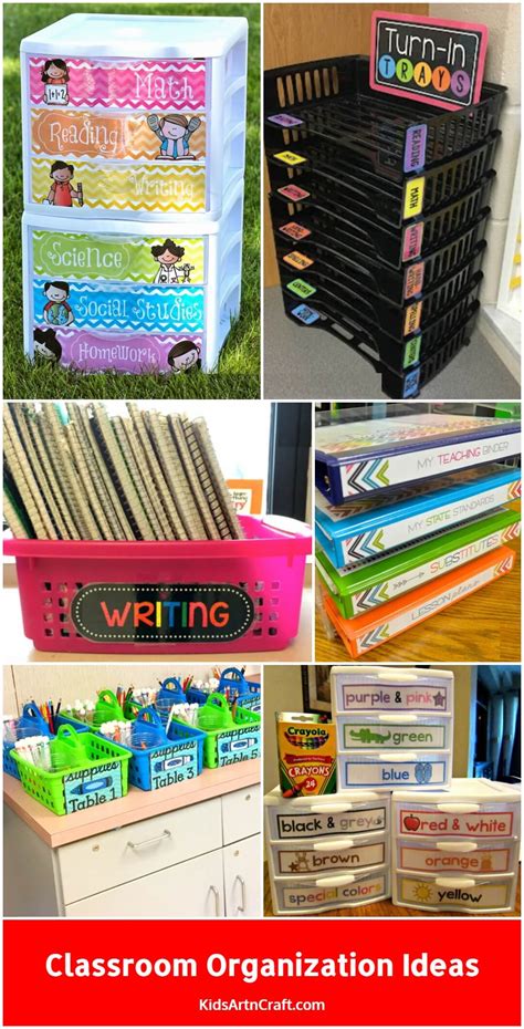 Classroom Organization Ideas For Kindergarten - Kids Art & Craft