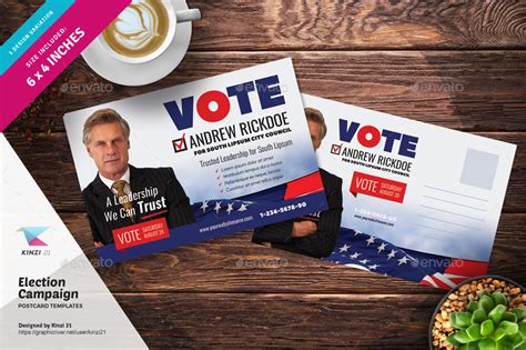 Political Postcards Templates