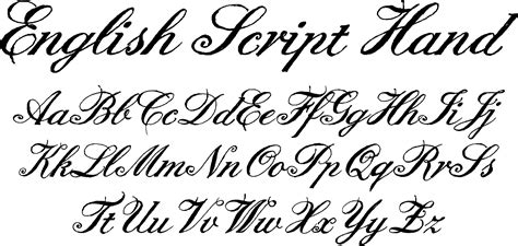 English Script Hand Font by Autographis