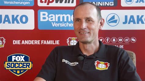 Bayer Leverkusen manager: ‘something is happening here’ | FOX SOCCER ...