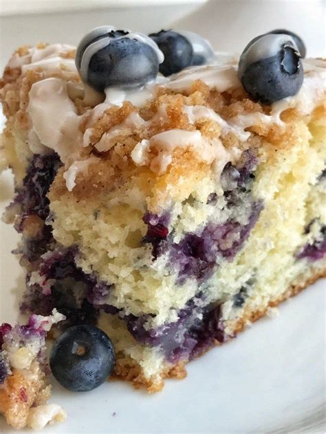 Blueberry streusel coffee is so fluffy, moist, buttery, and bursting ...