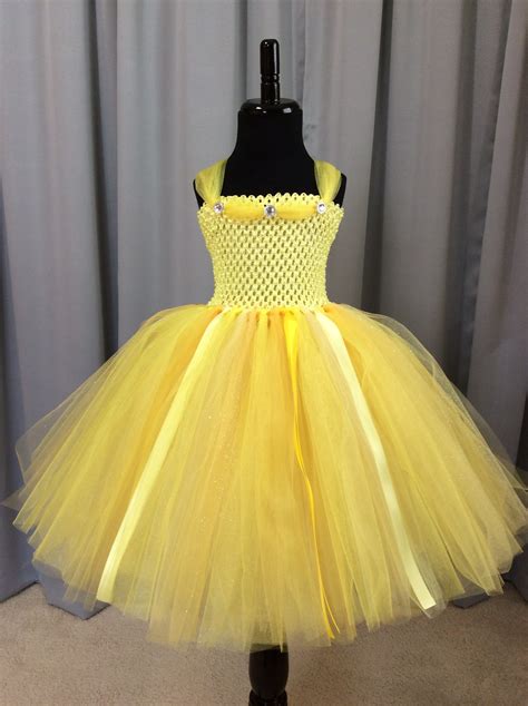 Yellow princess tutu dress, tutu dress for girls, princess dresses for ...