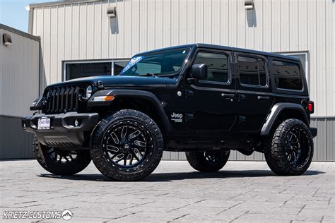 Lifted 2020 Jeep Wrangler with 22×12 Fuel Triton Wheels and 2.5 Inch ...