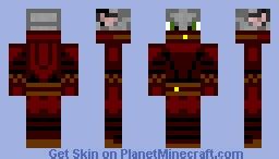 Armadillo RedLeather Minecraft Skin