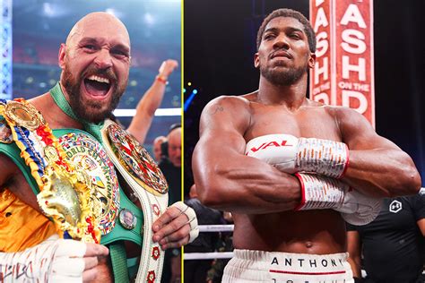 Tyson Fury vs Anthony Joshua could take place on SAME DAY as England's ...