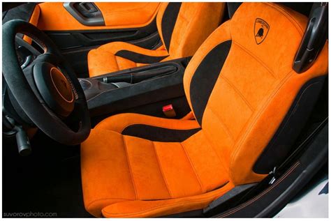 Lamborghini Gallardo interior tuning Black Orange custom | Lamborghini ...