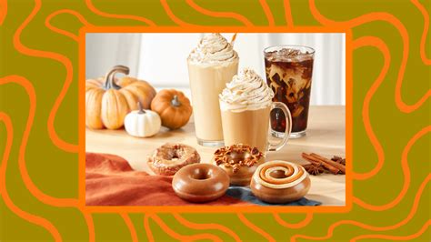 The Pumpkin Spice Collection At Krispy Kreme Has Two New Fall Flavors