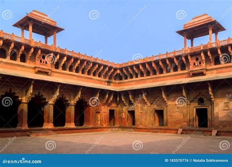 Palace Inside Amber Fort In Jaipur Stock Photography | CartoonDealer ...