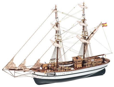 Aurora Brig Wooden Model Ship Kit - Occre (13001) - Premier Ship Models