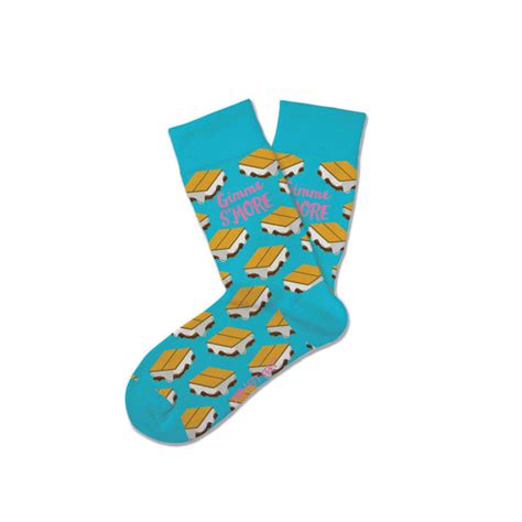 Two Left Feet Socks For Kids! "Gimme S'more" – Mike's Wild Crazy Socks