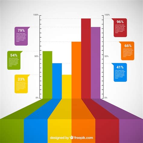 Free Vector | Colorful chart