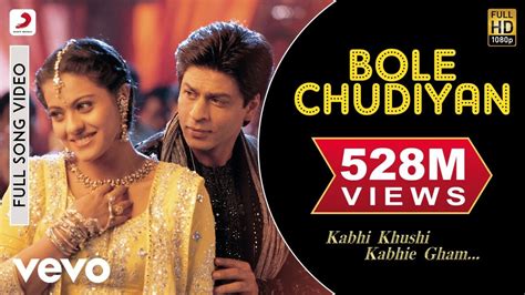 BOLE CHUDIYAN LYRICS - Kabhi Khushi Kabhie Gham... (2001) - Alka Yagnik ...