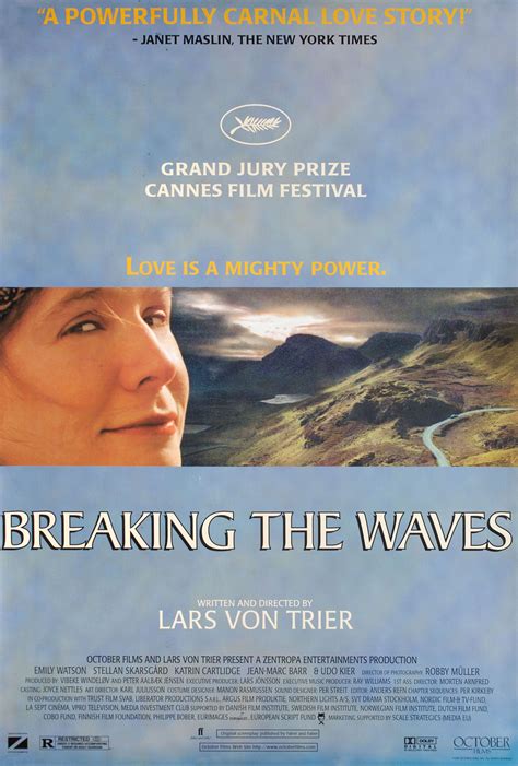 Breaking the Waves Original 1996 U.S. One Sheet Movie Poster ...