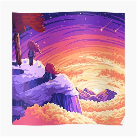 Celeste Game Wall Art | Redbubble