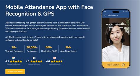 Mobile Attendance | Attendance Tracking App | InfoTech